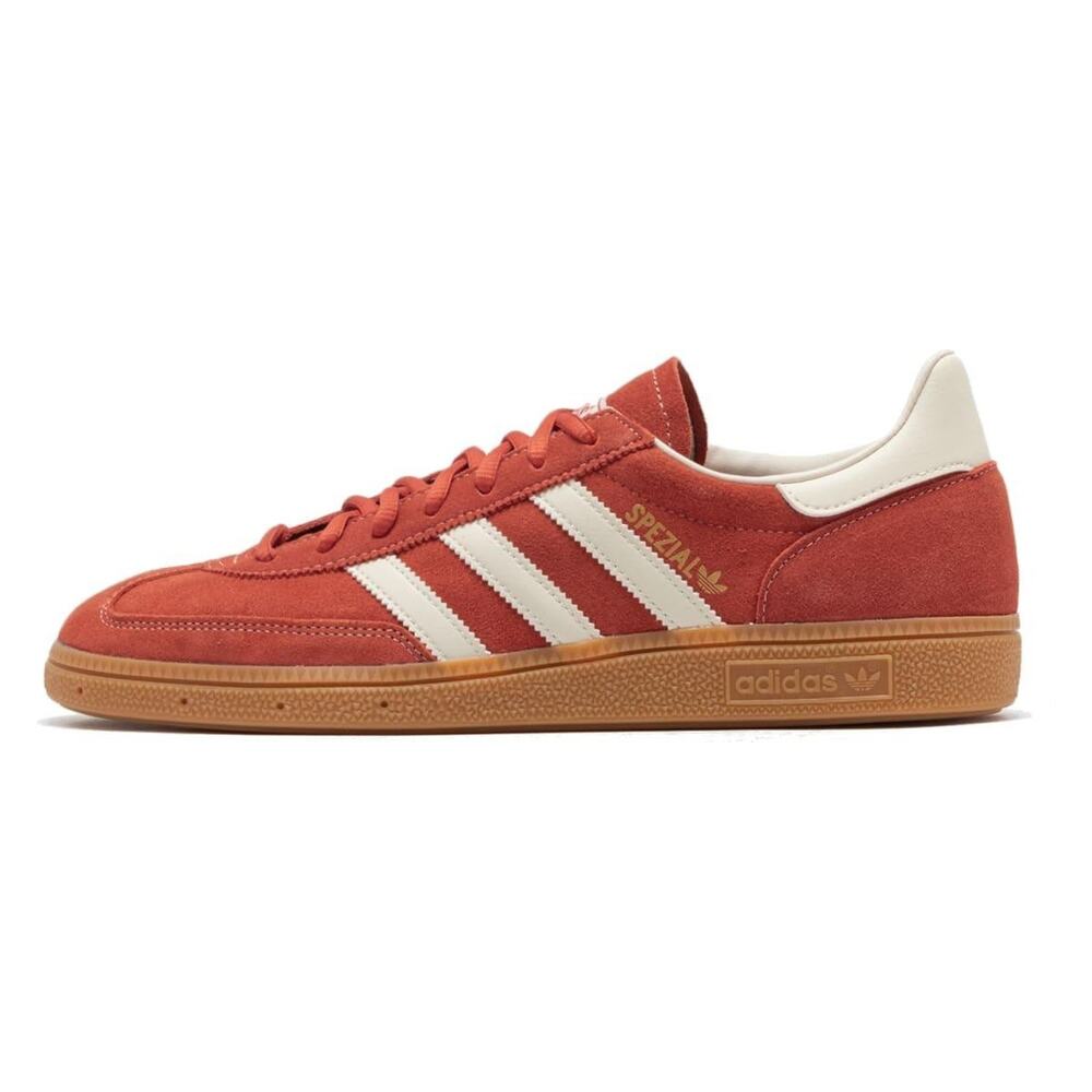 Adidas Handball Spezial Mens 11.5 Rust Orange Cream Gum Sneakers IG6191 New